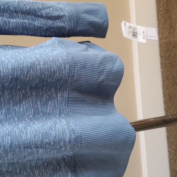 Womens Jaclyn Intimates Hooded Sleep Shirt Top "Positive Vibes" Size Sm XL NWT - Picture 3 of 4